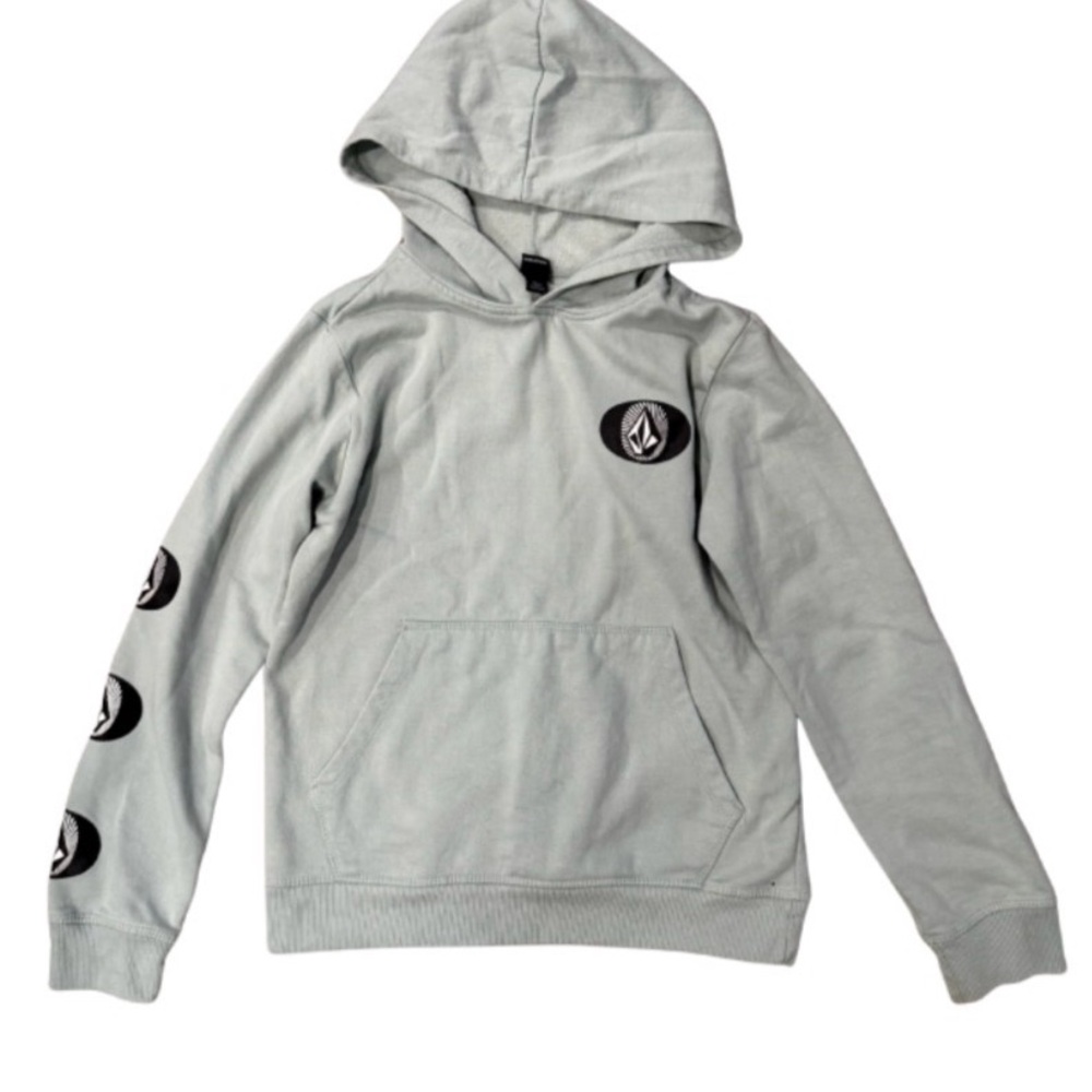 Volcom Light Gray Kids Hoodie